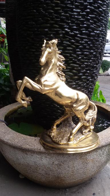 Brass Horse statue Item STB003L size high 12'' Brass Horse statue Item STB003L size high 12''